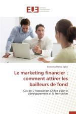 Le Marketing Financier af Djibo-B