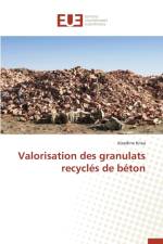 Valorisation Des Granulats Recycl s de B ton af Kriaa-A