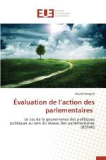 valuation de L Action Des Parlementaires af Derogoh-U