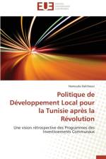 Politique de D veloppement Local Pour La Tunisie Apr s La R volution af Dakhlaoui-H