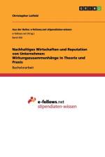 Nachhaltiges Wirtschaften Und Reputation Von Unternehmen af Christopher Leifeld