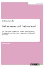 Ruckwanderung nach Ostdeutschland af Christian Scheffel