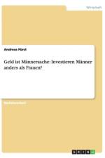 Geld Ist Mannersache af Andreas Furst