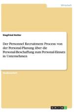 Der Personnel Recruitment Process af Siegfried Hotter