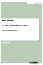 Betreuung virtueller Seminare af Natalie Metzinger