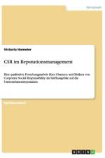 CSR im Reputationsmanagement af Victoria Homeier