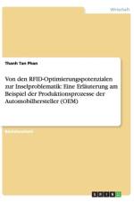 Von den RFID-Optimierungspotenzialen zur Inselproblematik af Thanh Tan Phan