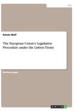 European Union's Legislative Procedure Under the Lisbon Treaty af Ksenia Wolf
