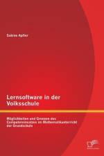 Lernsoftware in der Volksschule af Sabine Apfler