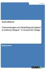 Untersuchungen Zur Darstellung Der Jugend in Anthony Burgess' 'a Clockwork Orange' af Annika Wildersch