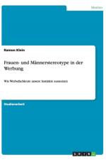 Frauen- Und Mannerstereotype in Der Werbung af Ramon Klein