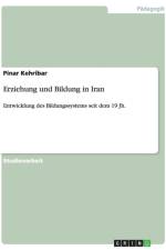 Erziehung und Bildung in Iran af Pinar Kehribar