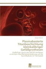 Plasmabasierte Titanbeschichtung kleinkalibriger Gefassprothesen af Holger Maurer