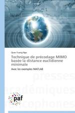 Technique de Precodage Mimo Basee La Distance Euclidienne Minimale af Ngo-Q