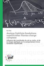 Analyse Fiabiliste-Fondations Superficielles Filantes-Charge Complexe af Mao-N