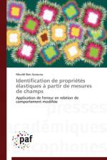 Identification de Proprietes Elastiques A Partir de Mesures de Champs af Azzouna-M