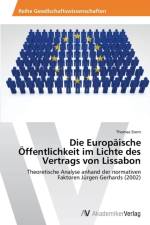 Europaische OEffentlichkeit im Lichte des Vertrags von Lissabon af Thomas Stern