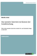 Das narrative Interview im Kontext der Sozialforschung af Monika Jenke