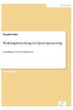 Wirkungsforschung im Sport-Sponsoring af Claudia Faika