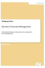 Key-University-Management af Wolfgang Glaser