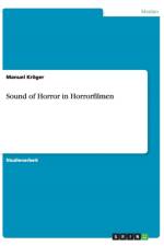 Sound of Horror in Horrorfilmen af Manuel Kroeger