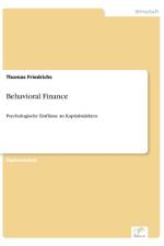 Behavioral Finance af Thomas Friedrichs