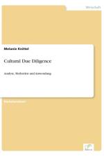 Cultural Due Diligence af Melanie Knittel