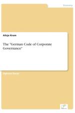 German Code of Corporate Governance af Alicja Krum