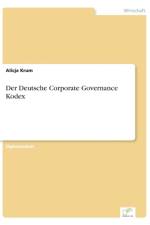 Deutsche Corporate Governance Kodex af Alicja Krum