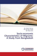 Socio-economic Characteristics of Migrants af MD Nure Alam Siddiqi