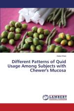 Different Patterns of Quid Usage Among Subjects with Chewer's Mucosa af Khan Saba