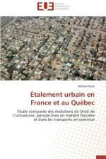 talement Urbain En France Et Au Qu bec af Huck-W