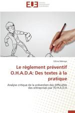 Le R glement Pr ventif O.H.A.D.a af Ndongo-C