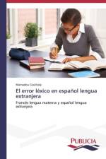 error lexico en espanol lengua extranjera af Coulibaly Mamadou