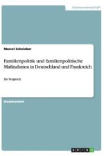 Familienpolitik Und Familienpolitische Manahmen in Deutschland Und Frankreich af Marcel Schnieber