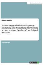 Verwertungsgesellschaften af Martin Hommel
