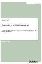 Questions in political interviews af Saleem Arif