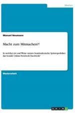 Macht zum Mitmachen?! af Manuel Neumann
