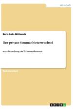 Der Private Stromanbieterwechsel af Boris Solis Mittwoch