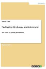 Nachhaltige Geldanlage am Aktienmarkt af Simon Laier