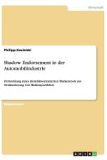 Shadow Endorsement in der Automobilindustrie af Philipp Kozielski
