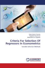Criteria For Selection Of Regressors In Econometrics af Katari Ashok Chandra