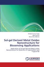 Sol-gel Derived Metal Oxides Nanostructure for Biosensing Applications af Bansi Dhar Malhotra