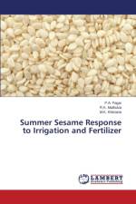 Summer Sesame Response to Irrigation and Fertilizer af Khistaria M K
