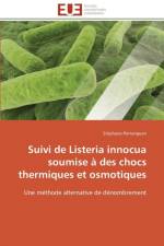 Suivi de listeria innocua soumise a des chocs thermiques et osmotiques af Portanguen-S