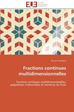 Fractions Continues Multidimensionnelles af Chandoul-A