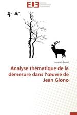 Analyse Th matique de la D mesure Dans L Uvre de Jean Giono af Bouali-M