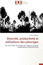 Diversit , Productivit Et Utilisations Des P turages af Savadogo-P