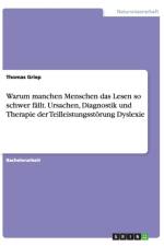 Warum manchen Menschen das Lesen so schwer fallt. Ursachen, Diagnostik und Therapie der Teilleistungsstoerung Dyslexie af Thomas Griep