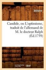 Candide, Ou l'Optimisme, Traduit de l'Allemand de M. Le Docteur Ralph (Ed.1759) af Voltaire